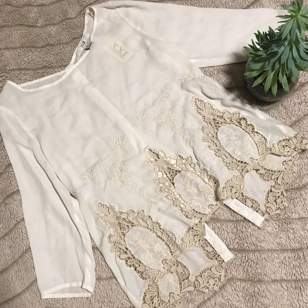 Boho Embroidered Blouse